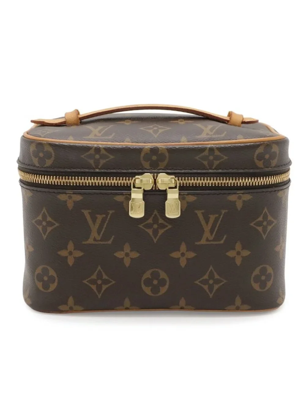 Louis Vuitton Monogram Nice Mini Cosmetic Pouch Makeup Case Travel Multi - Picture 1 of 9
